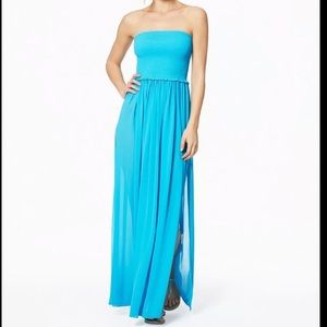 Ramy Brook Dress Swim Cover-Up sz L color: Blue